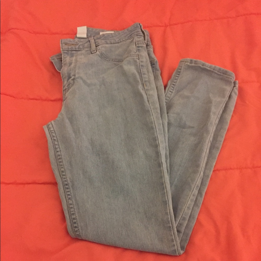 Denim skinny ankle jeans size 30